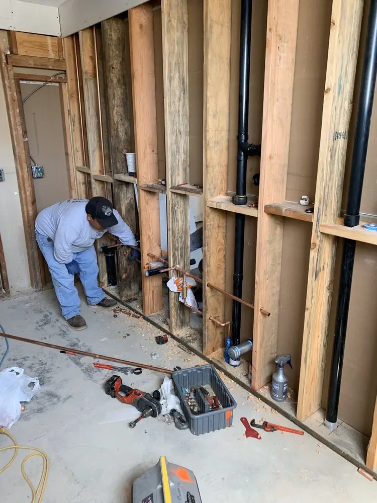 Commercial rough-in plumbing for Gas Line Repair in Lake Los Angeles